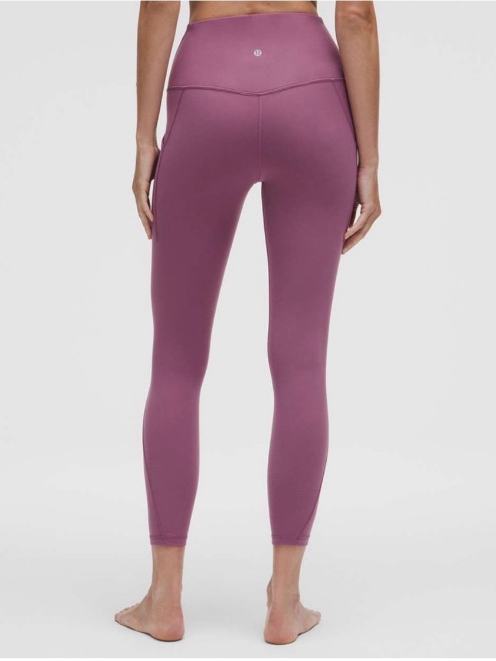 Lululemon Align High Rise Pant 25” Mystic Purple Size 4 Perfect Condition